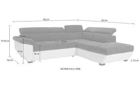 Cotta Ecksofa Inklusive Kopfteilverstellung Wahlweise Mit Bettfunktion Und Bettkasten L Formiges Sofa Polsterecke Sofa