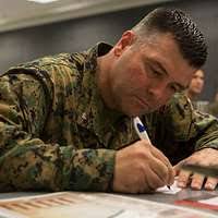 U.S. Marine Corps Capt. Ryan Iden, Marine Officer Instructor