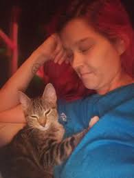 This Cutie is my friend Guddi Brady-mohal's beautiful cat called Blondie.