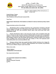 Penilaian untuk mbk juga kata beliau akan dilaksanakan menggunakan ppbs. Contoh Surat Persetujuan Ibubapa Pasr 2018