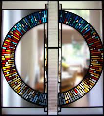 For step by step still pictures, supply list and. Modern Parttern Stained Glass Mirror Stained Glass Modern Stained Glass Panels