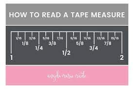As it uses the metric system, this tape measure is reliable for any project. How To Read A Tape Measure The Easy Way Free Printable Angela Marie Made
