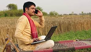 Image result for pic of person using mobile in india