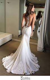 Scoop Chiffon Wedding Dresses Mermaid With Applique Court Train Mermaid Wedding Dress Wedding Dress Chiffon Diy Wedding Dress