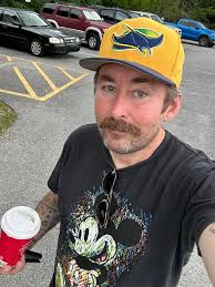 This mustache is growing