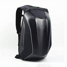 Motorcycle 30l Carbon Fiber Helmet Backpack Carbon Fiber Helmets Carbon Fiber Riding Bag