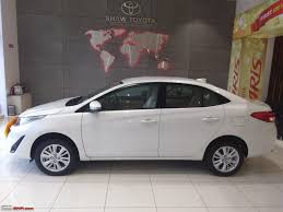 This review of the new toyota gr yaris contains photos, videos and expert opinion to help you choose the right car. My 2018 Pearl White Toyota Yaris V Cvt Team Bhp