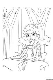 Signup to get the inside scoop from our monthly newsletters. Unhappy Elsa Coloring Page Free Printable Coloring Pages For Kids