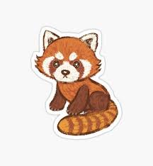 Sticker Packs Collections Redbubble Panda Roux Panda Peinture Dessin