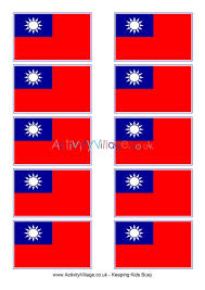 Thus the flag most commonly associated with it is the flag of the republic of china. Taiwan Flag Printable