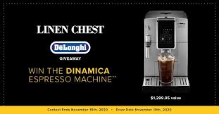 Win The Dinamica Espresso Machine Contest Rules Espresso Machine Giveaway Contest