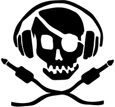 Pirata desenho desenho animado quadrinhos de terror tatuagem de caveira meninas malvadas arte com desenhos animados gravuras ideias. Autocolante Dj Caveira Pirata Tenstickers