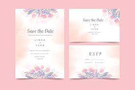 Download Watercolor Wedding Invitation Template For Free Watercolor Wedding Invitations Wedding Invitation Templates Wedding Invitations