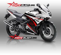 Kelir ini hadir khusus di varian se abs dan se abs mdp. Modif Striping Kawasaki Ninja 150rr 2014 Green White Motoblast
