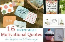 It might be considered by some as odd to only focus on one goal at a time. 16 Printable Motivational Quotes To Inspire And Encourage Mom Does Reviews