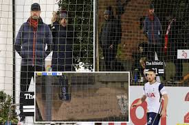 Nonton live streaming marine vs tottenham hotspur. Cheeky Marine Fan Asks For Jurgen Klopp S Number On Live Tv As Liverpool Boss Watches Spurs Win From Garden The Us Posts