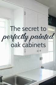 Can you paint over stained oak cabinets. Painting Oak Cabinets White An Amazing Transformation Lovely Etc