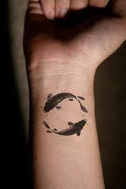 Mythical Koi Fish Tattoos Symbol Of Overcoming Adversity Med Bilder Tatuering Fisk