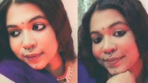 The “রাই কিশোরী” Look🦚🕊️Step by Step🌻|| Neha Paul