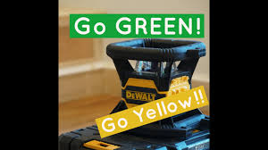 Dewalt self leveling cross line green laser dw088cg. Dewalt Green Rotary Laser Youtube