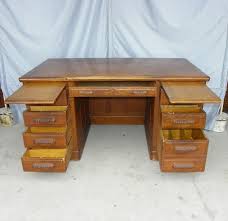 If youre looking for a truly striking office desk. Antique Oak Paneled Executive Office Desk Bargain John S Antiques Antique Oak Furniture Antique Office Furniture Executive Office Desk