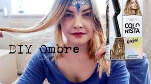 This will mean that the dye stays on the bottom layer the longest, lightening it the most. Loreal Colorista Ombre Satu Youtube