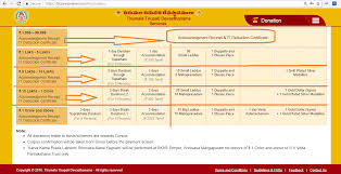 Tirumala Tirupati Devasthanams Official Website