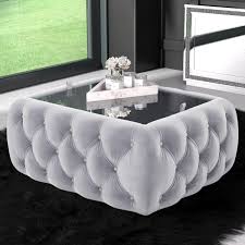Maybe you would like to learn more about one of these? Silver Grey Velvet Storage Coffee Table Buttoned Clio Furniture123
