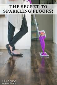 The Secret To Sparkling Wood And Tile Floors Cleaning Laminate Wood Floors Refinishing Floors Wood Floor Cleaner