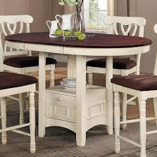 Cherry dining tables (showing 369). Counter Height Table In Buttemilk And Cherry Tables Home Kitchen Westmead Is Edu Ph