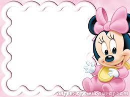 Oh My Fiesta In English Disney Babies Free Printable Photo Frames Minnie Mouse Invitations Minnie Invitations Minnie Mouse Birthday Invitations