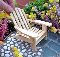 Miniature Adirondack Chair Single Choose Color Hand Painted Woodfor Fairy Garden Adirondack Chair Garden Adirondack Fairy Garden