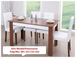 Set Meja Makan Terbaru Model Duco Kursi Meja Makan Minimalis Dan Set Meja Makan