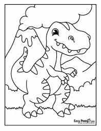 Free dinosaur t rex coloring pages. Dinosaur Coloring Pages 30 Printable Sheets Easy Peasy And Fun