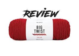Big Twist Value Yarn Review