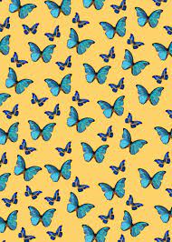 You can also upload and share your favorite blue and yellow aesthetic wallpapers. Blue Yellow Butterfly 1 Poster By Anita S Bella S Art Displate Yellow Aesthetic Pastel Poster Prints Picture Collage Wall