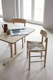 j39 chair by borge mogensen i fredericia furniture moderne spisestue interior mobeldesign