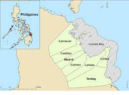Blessed with many white sand beaches, virgin forest and enthralling caves, beautiful waterfalls & other tourist destinations for the traveler. Map Of The Philippines Showing The Lanuza Bay Development Alliance Download Scientific Diagram