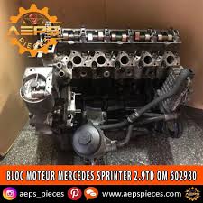Bloc Moteur Mercedes Sprinter 2 9td Om 602980