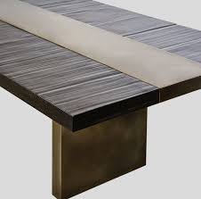 Combining Industrial Edge With Natural Beauty Malta Is A Modern Take On The Classic Plank Top Table Th In 2020 Furniture Design Modern Dining Table Planked Top Table