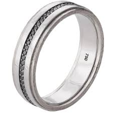Lvc eterno wedding band in rose gold with stunning white and black diamonds. Men S Wedding Band Platinum And Black Diamonds Bng18 Doron Merav