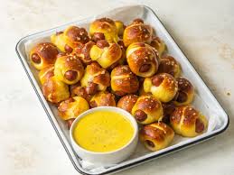 Auntie Anne'S Pretzels The Legends At Village West - Today'S  Before-And-After. { Nathan'S All-Beef Mini Pretzel Dogs } Call Us And We  Will Have Your Order Bagged And Ready For You! 913-400-7370