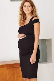 Isabella Oliver Brunswick Maternity Dress In Caviar Black