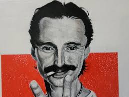 Finally got this one over the line this morning. "Did ye bring the cairds?"  Francis "Franco" Begbie from 90s cult classic movie Trainspotting based