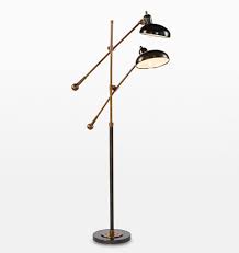 Bruno Double Arm Floor Lamp Rejuvenation Arm Floor Lamp Floor Lamp Floor Lamp Table