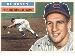 Amazon.com: 1956 Topps #35 Al Rosen Cleveland Indians (White Back) MLB  Baseball Card EX Excellent : Collectibles & Fine Art