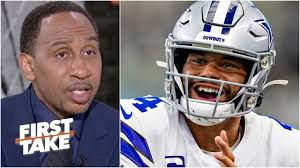 14 hours ago · dak prescott's return to regular season action was especially memorable for his girlfriend, natalie buffett. Stephen A Reacts To The Cowboys Signing Dak Prescott To A 4 Year 160m Contract First Take Youtube