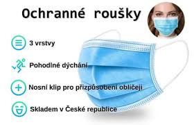 Ochranné roušky vyráběné v české republice. Dahicancz Kvalitni Ochranne Trivrstve Rousky Jednorazove 10 Ks Doprava Zdarma Mall Cz