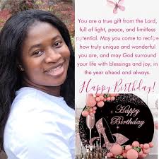 Birthday Blessings for Auntie Linda Stewart