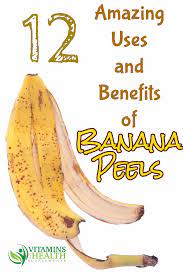 Amazing Uses And Benefits Of Banana Peels Banana Benefits Banana Health Benefits Banana Peel Uses